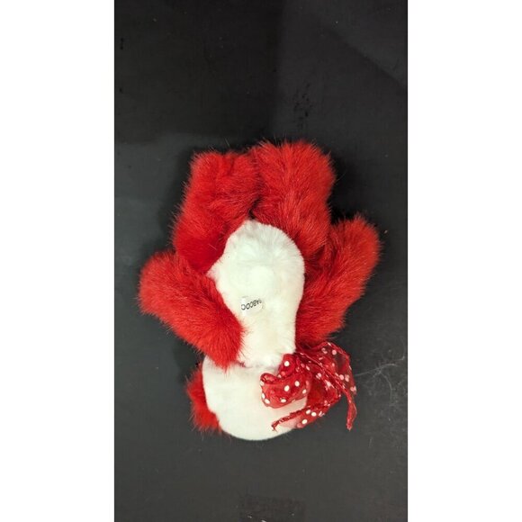 Babcock Bears Rainy red white 8" handmade 2017 German glass eyes Jointed plush - Picture 7 of 12